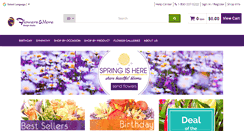 Desktop Screenshot of flowersandmoredelivers.com